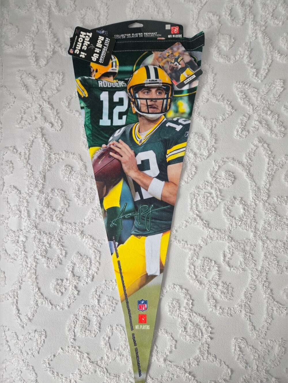 Aaron Rodgers Pennant Flag